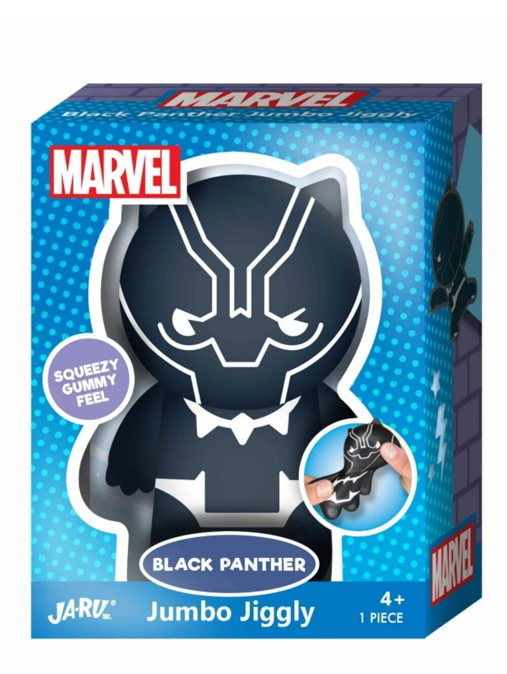 🧡3/$30 Ja-Ru Jumbo Jiggly Squishy Toy Stitch Hulk Spider-Man Black Panther - Picture 6 of 9